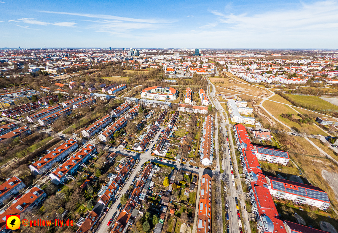 20.02.2023 - der Hachinger Bach zwischen Berg am Laim und Neuperlach
